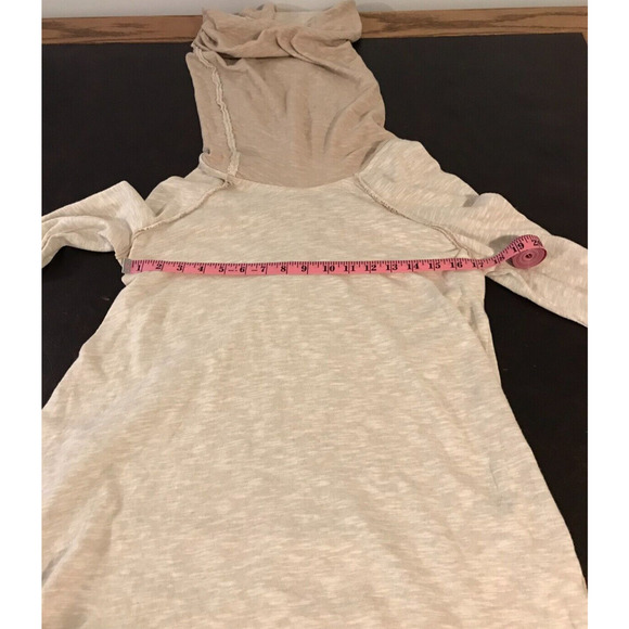 Free People FP Beach Beige Cocoon Cowl Neck Long Sleeve Pullover Top - EXSM/SM - Picture 7 of 10